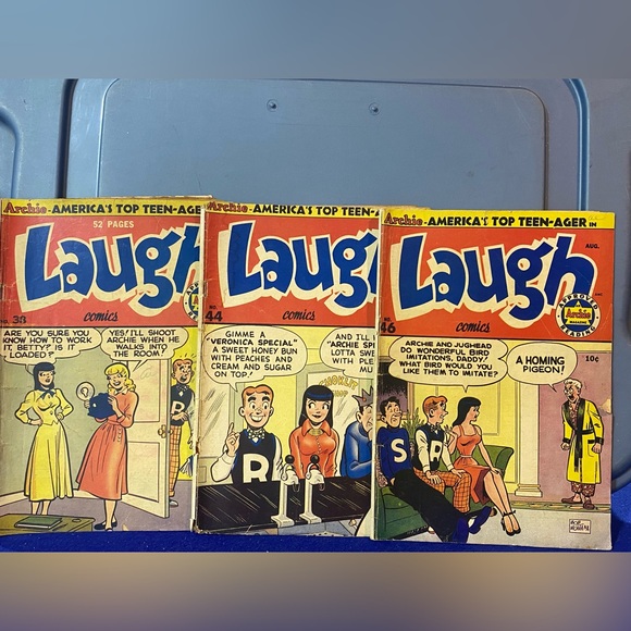 Vintage Comic Books ARCHIE, SUZIE, LAUGH, WILBUR, and KATY KEENE 1949-52… - Picture 2 of 16